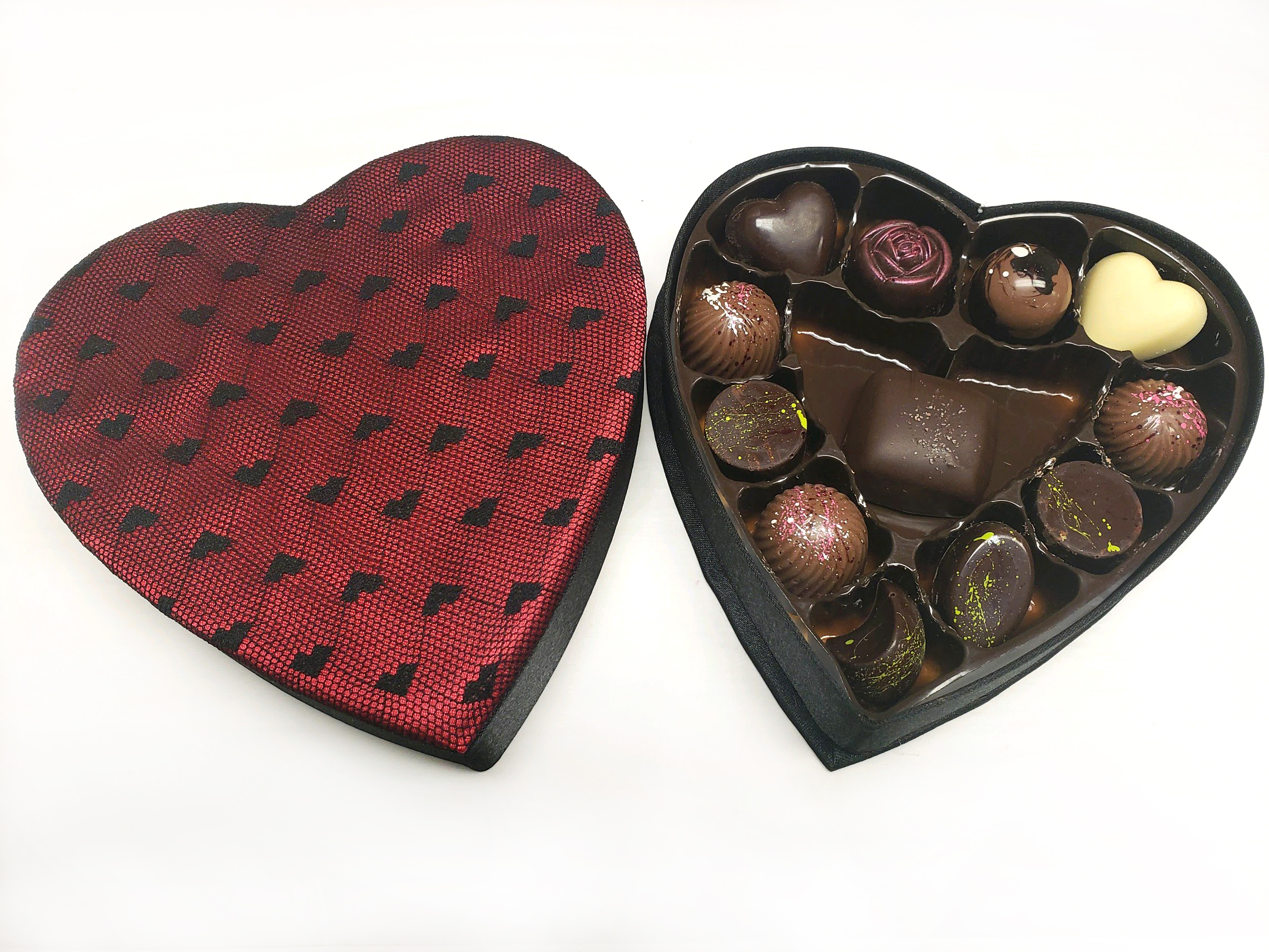 Chocolates Heart Gift Box - Sweetopia